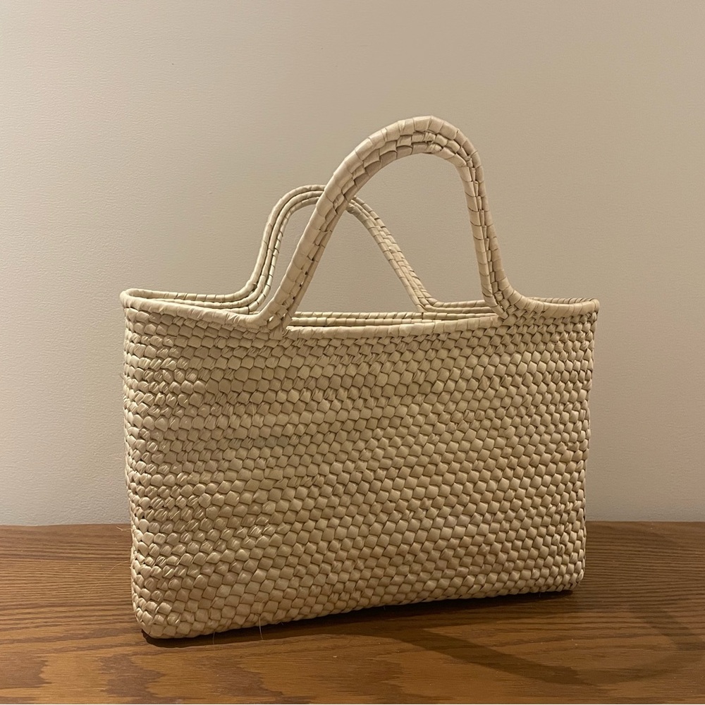 NEW Handmade large woven straw bag ✨